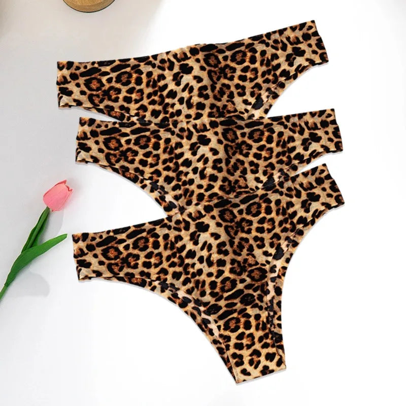 Panties animal print 3 piezas