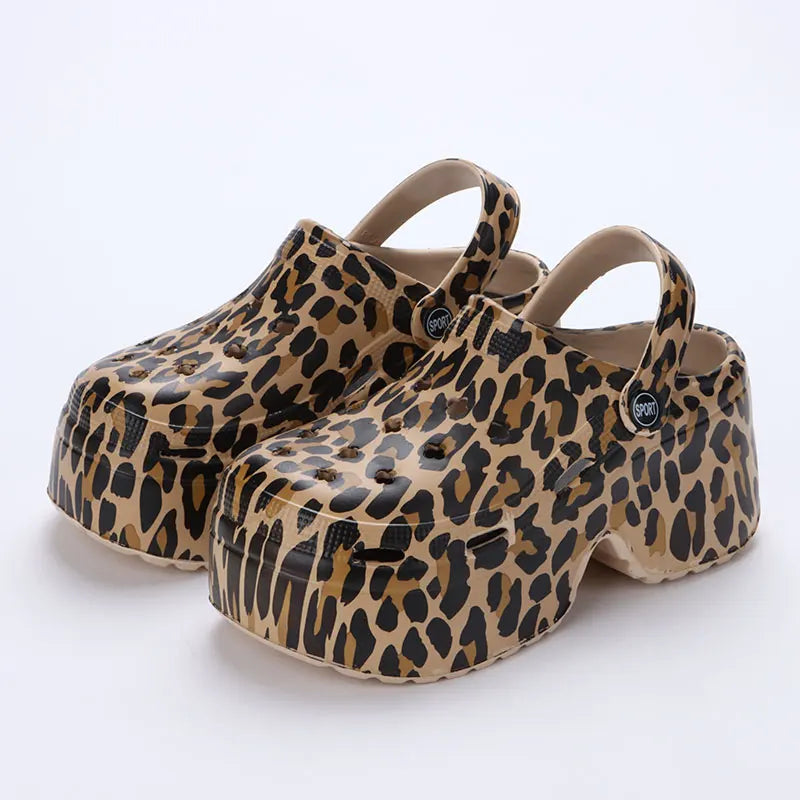 Sandalias animal print