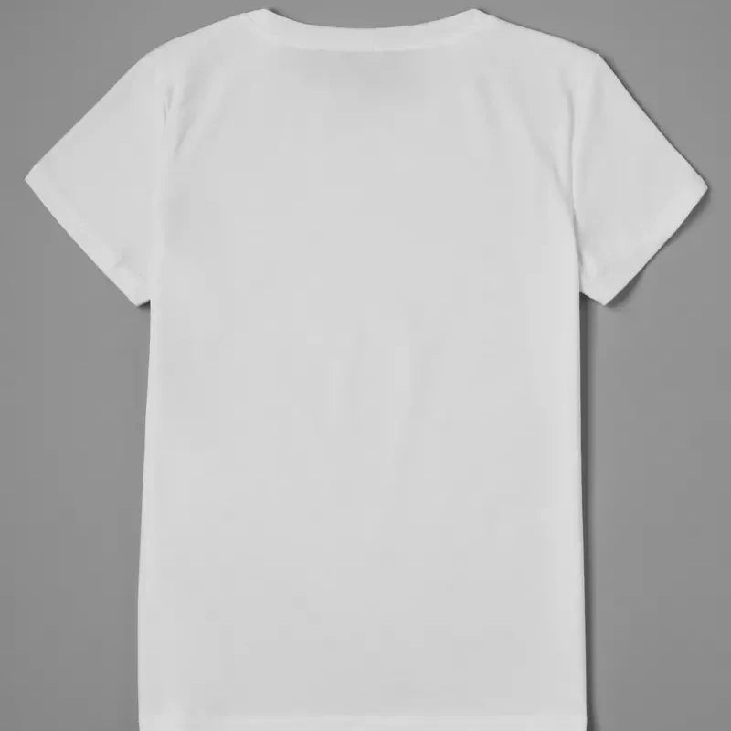 Camiseta blanca gato