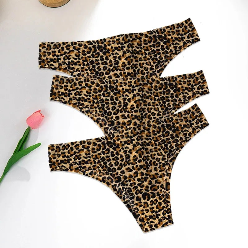 Panties animal print 3 piezas