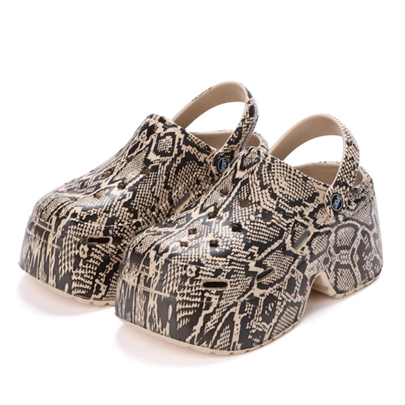 Sandalias animal print