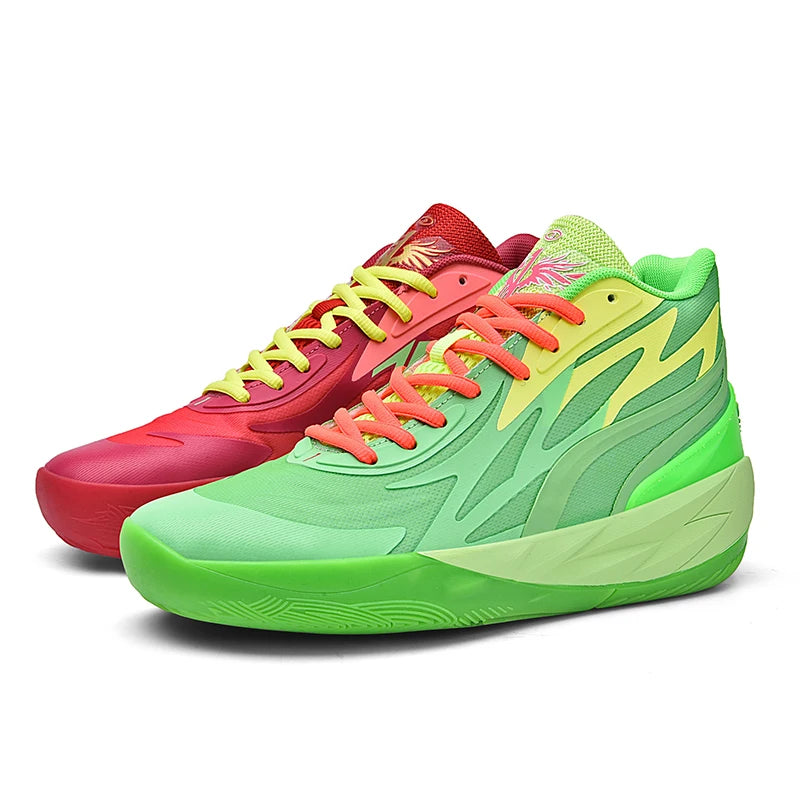 Zapatillas baloncesto hombre doble color