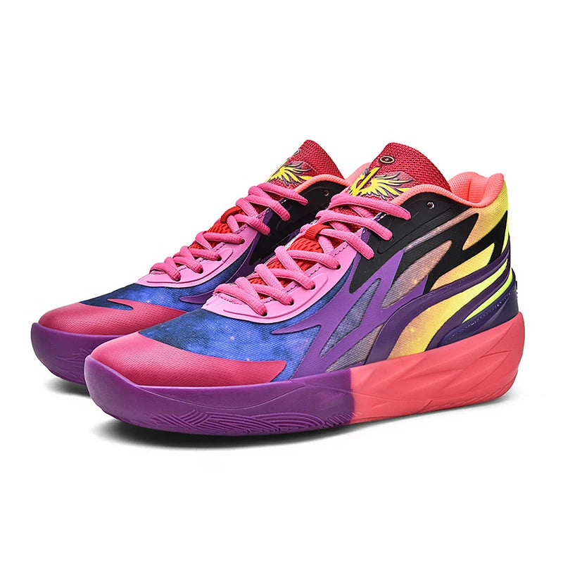 Zapatillas baloncesto hombre doble color