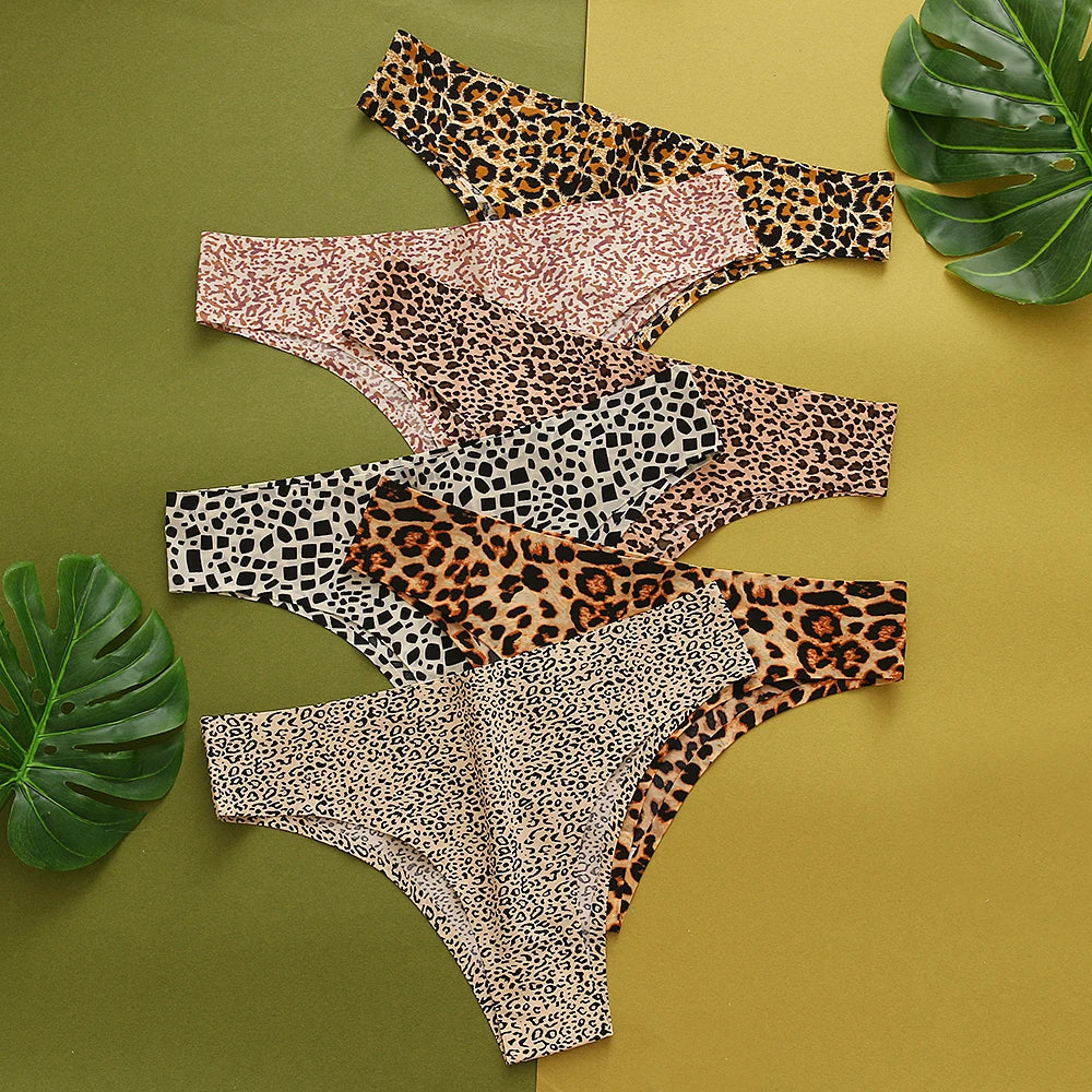 Panties animal print 3 piezas