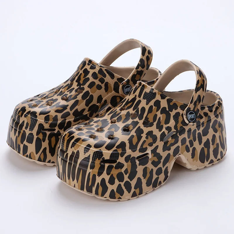 Sandalias animal print