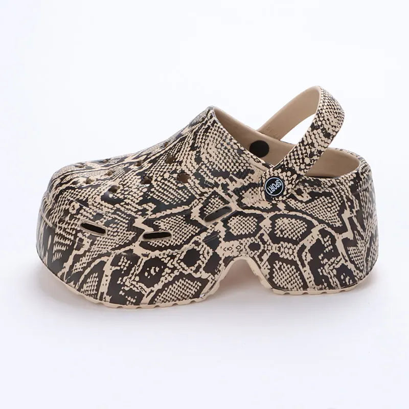 Sandalias animal print