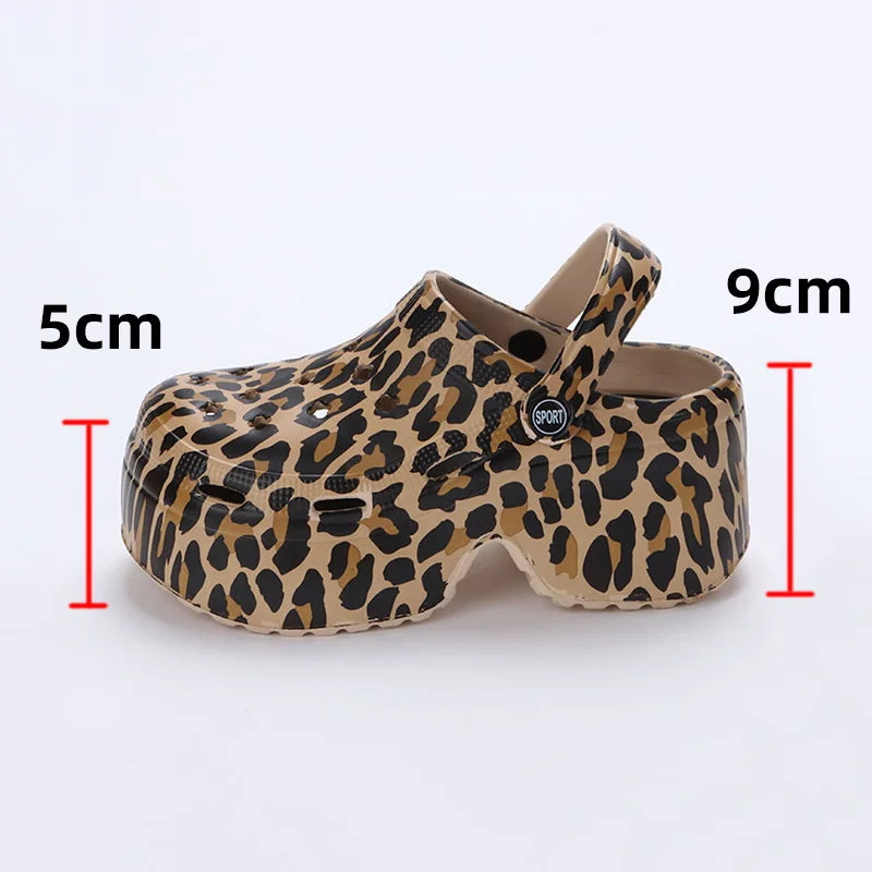 Sandalias animal print